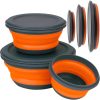 Folding silicone bowls - 3 pcs. Ruhhy 20781