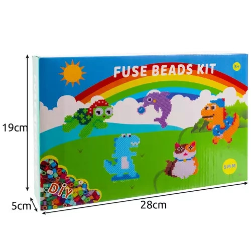 6500 db-os vasalható gyöngy XXL készlet, 15 minta + kiegészítők