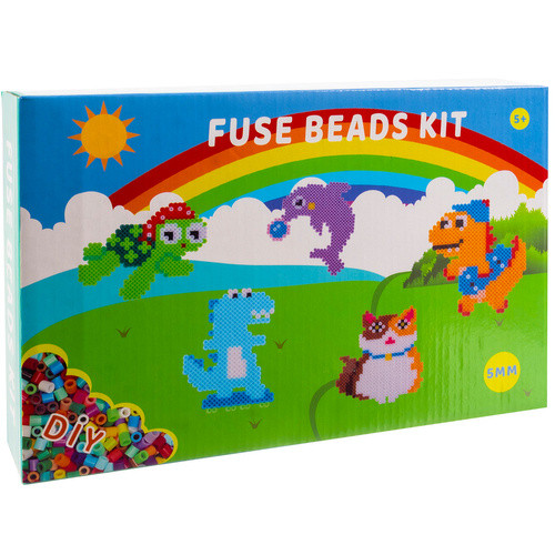 6500 db-os vasalható gyöngy XXL készlet, 15 minta + kiegészítők