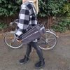 Nagyméretű, thermo kerékpár táska, hőszigetelő, 40 x 18 x 17 cm