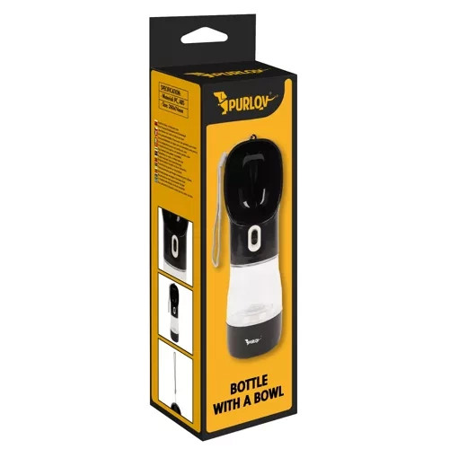 Purlov 21033 kutyapalack / kulacs tálal