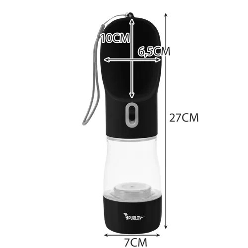 Purlov 21033 kutyapalack / kulacs tálal