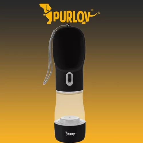 Purlov 21033 kutyapalack / kulacs tálal