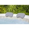 Bestway 60316 Jacuzzi Fejtámla - 2 db, Szürke, Lay-Z-Spa Kompatibilis