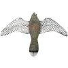 Sólyom formájú élethű madárriasztó, nagy méret, 51 x 34 x 8 cm