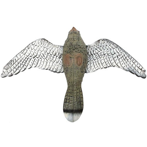 Sólyom formájú élethű madárriasztó, nagy méret, 51 x 34 x 8 cm