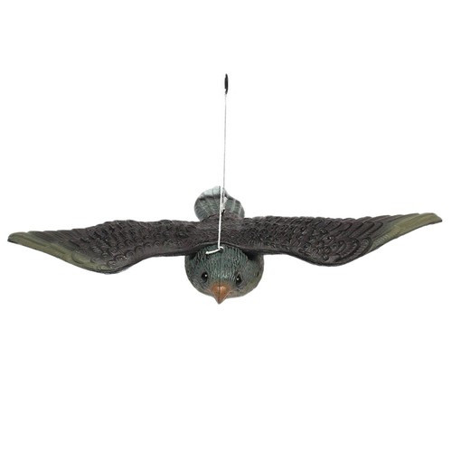 Sólyom formájú élethű madárriasztó, nagy méret, 51 x 34 x 8 cm