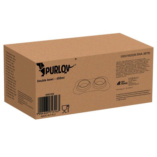 Dupla tál - 450 ml Purlov 21632