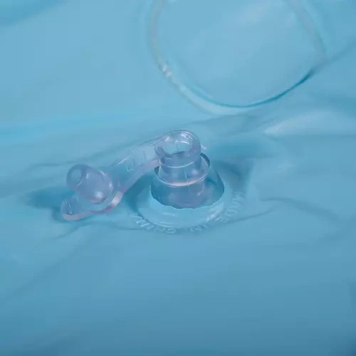 Felfújható puha aljú gyerekmedence, 80 x 30 cm, kék, Kruzzel