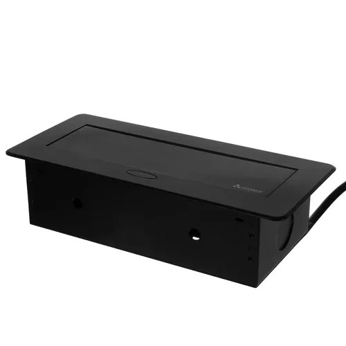 2x konnektor + 2x USB aljzatos elosztó, asztalba rejthető