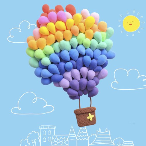 Hab - gyurma készlet 96 db. Kruzzel 21657