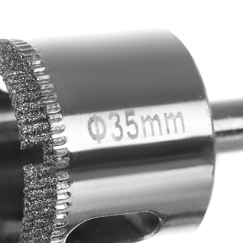 Gyémánt lyukfűrészek - 10 db-os készlet. Bigstren 21641