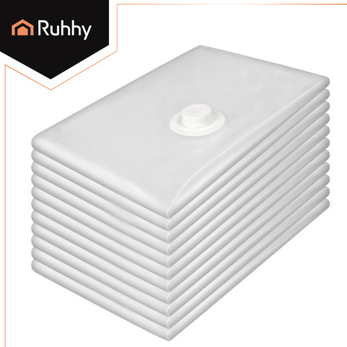 50x70 cm Ruhhy Vákuumos Tárolózsák Szett 10 db-os Kézipumpával - 21946