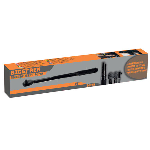 Nyomatékkulcs 3/8 7-112Nm Bigstren 22097
