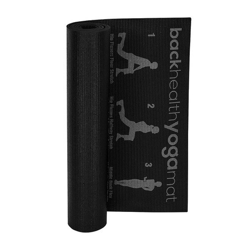 Jóga fitnesz szőnyeg edzéstervvel 22974