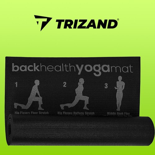 Jóga fitnesz szőnyeg edzéstervvel 22974