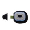 Téli kétrétegű sapka USB-s zseblámpával, neonsárga, Trizand 22663