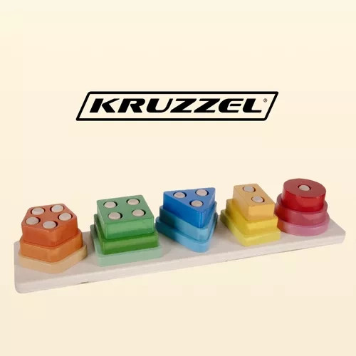 Válogató - fa puzzle Kruzzel 22492