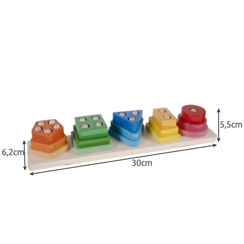 Válogató - fa puzzle Kruzzel 22492