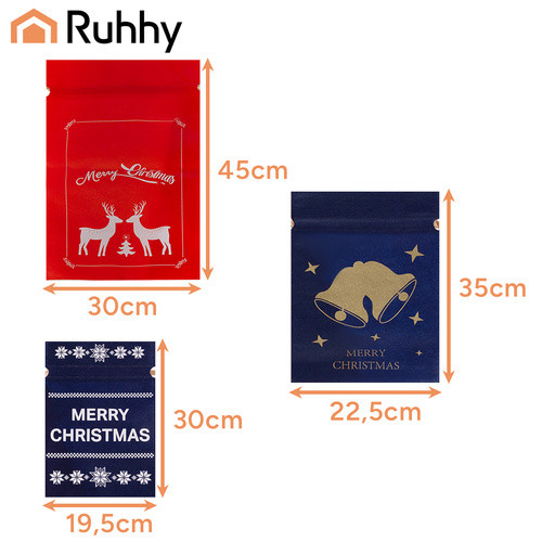 Karácsonyi táskák - 8 db-os Ruhhy 22251 készlet