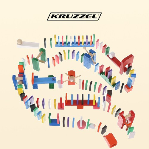 Fa dominó, 360 darabos