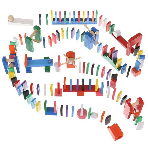 Fa dominó, 360 darabos