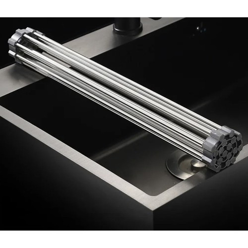 Edényszárító/lefolyó - összehúzható, szilikon szélekkel