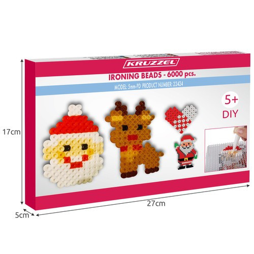 Vasalható gyöngyök - 6000 db-os készlet