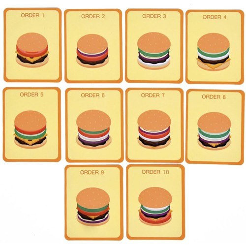Kruzzel játék fa hamburger