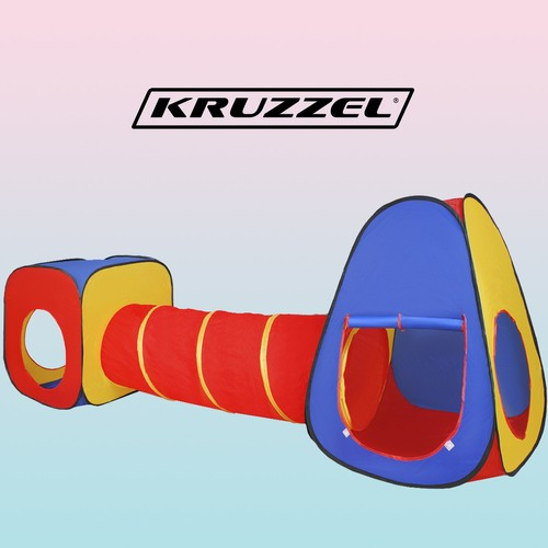 3 az 1-ben gyermeksátor Kruzzel 22523
