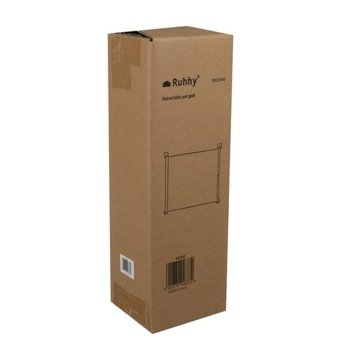 Ruhhy kihúzható biztonsági kapu, 151,5 x 87 cm, szürke