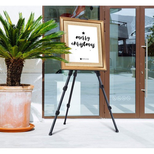 170 cm-es festőállvány alumíniumból, ajándék tartóval