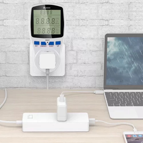Digitális energiafogyasztásmérő, wattmérő