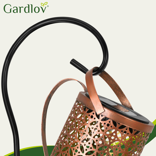 60 LED-es Napelemes Kerti Fényfüzér Öntözőkanna Formában, 81.5 x 23 x 10 cm