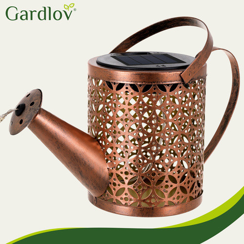 60 LED-es Napelemes Kerti Fényfüzér Öntözőkanna Formában, 81.5 x 23 x 10 cm