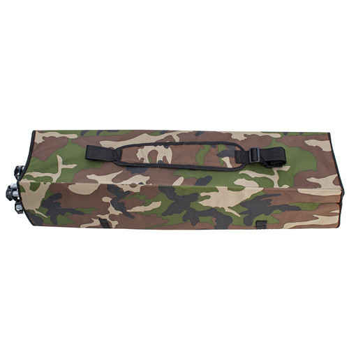 Horgászszék "Panama" árnyékolóval, camouflage terepminta,  92 x 128,5 cm