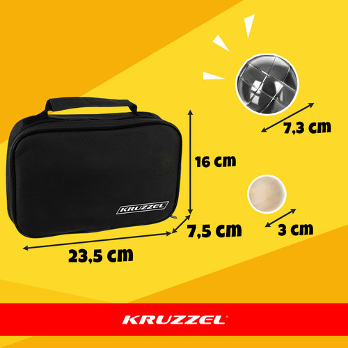 Boule labdák 6 golyó + borító 23440