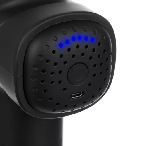 Malatec masszázspisztoly, 8 fej, 6 rezgésintenzitás, tokban