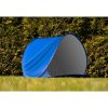 Popup strandsátor szúnyoghálóval, 150x100x80cm, kék-fehér