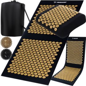   Trizand akupresszúrás egészségügyi matrac + párna + 2 masszázslabda, tartóval