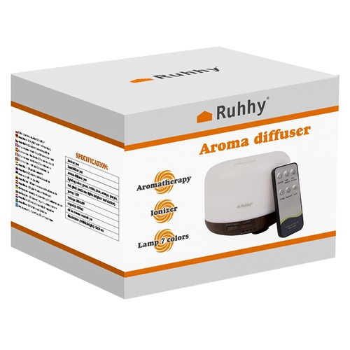  Aroma diffúzor - LED párásító távirányítóval N23511