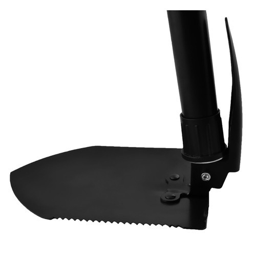 Trizand 3-in-1 összecsukható lapát-csákány-fűrész, fekete