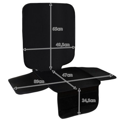 Eco-bőrből készült autósülés szőnyeg, 24572