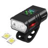 CREE T6 LED KERÉKPÁRLÁMPA USB-vel + HÁTSÓ LÁMPA