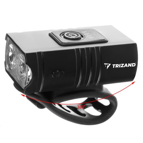 CREE T6 LED KERÉKPÁRLÁMPA USB-vel + HÁTSÓ LÁMPA