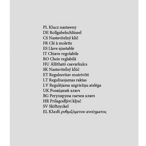  Bigstren 24283 állítható csavarkulcs