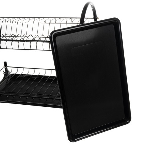 Kétszintes edényszárító, 37 x 55 x 25 cm