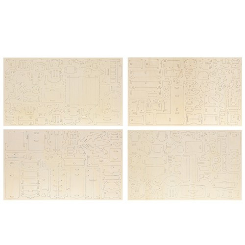 34 Darabos Fa Bababútor Készlet - KRUZZEL