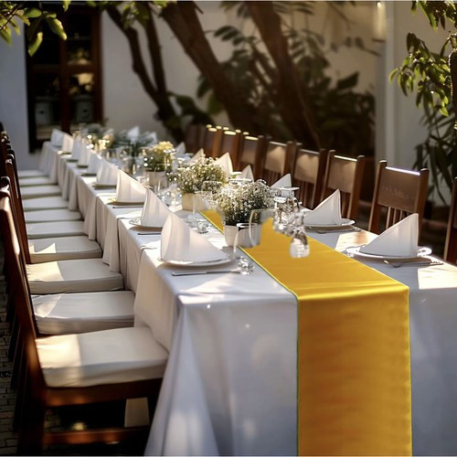  Szatén asztali futómű 900x36cm Ruhhy 25065