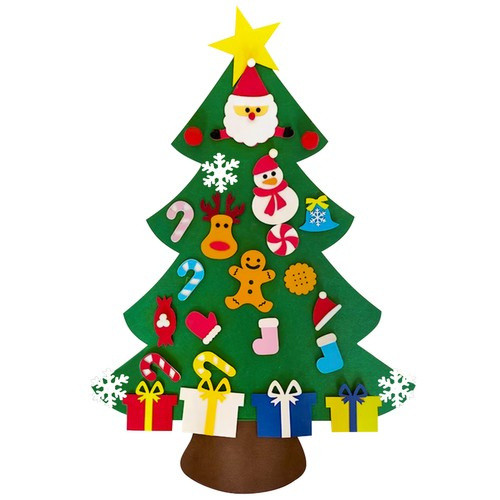  Nemez karácsonyfa díszekkel 24856